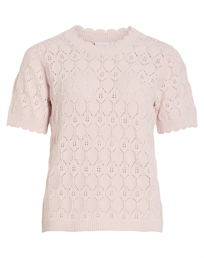 Vila - VILOwen Pointelle Strik - Cherry Blossom 